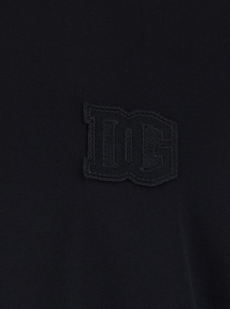 t-shirt crew neck black cotton by Selfnex