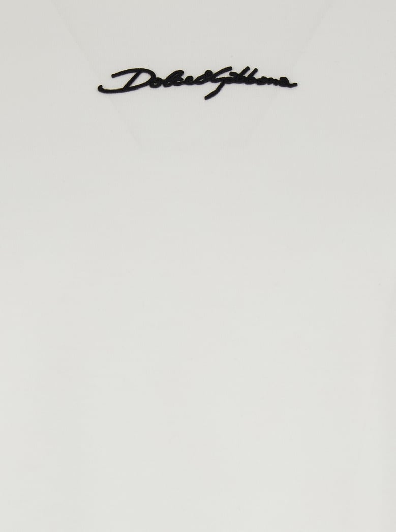 crew neck t-shirt white cotton by Selfnex