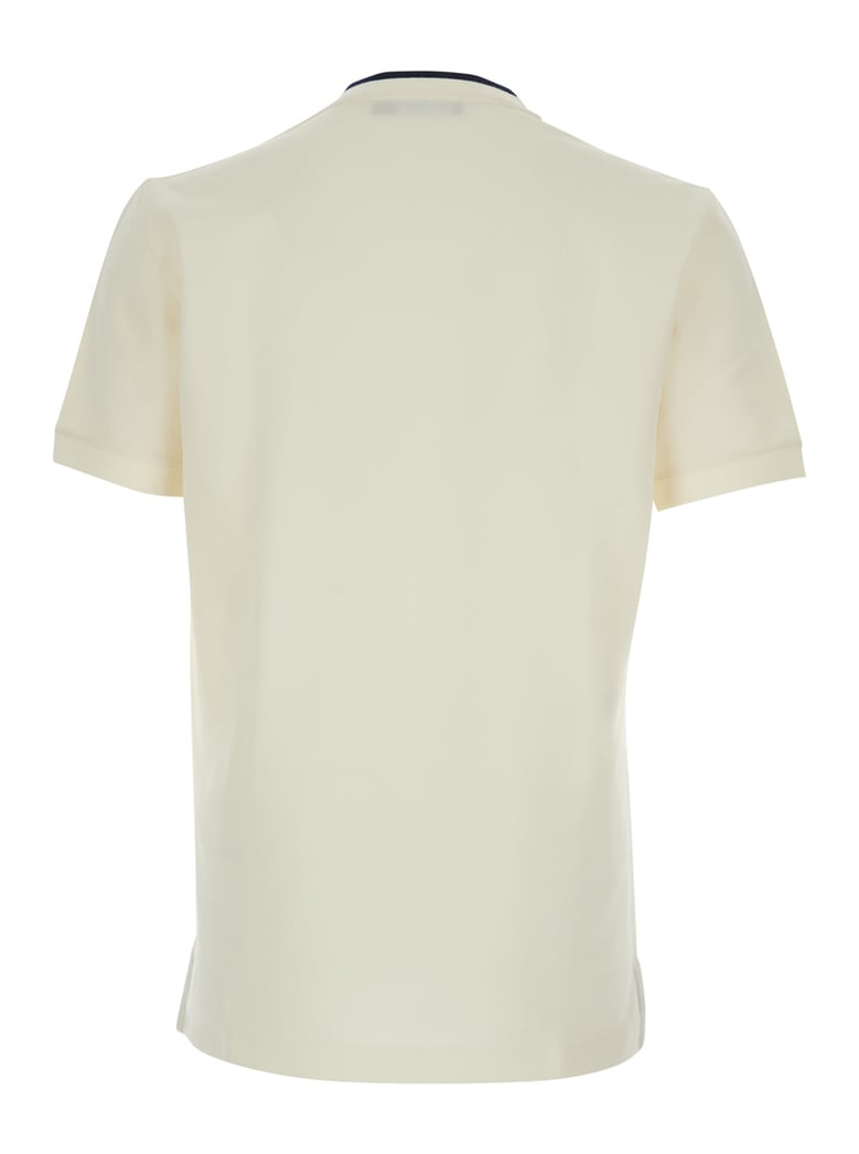 t-shirt crew neck white by Selfnex
