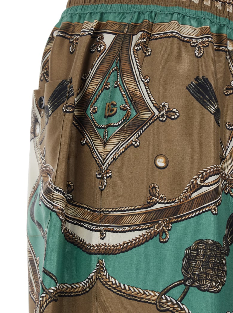 bermuda shorts 'vanity' silk multicolour by Selfnex