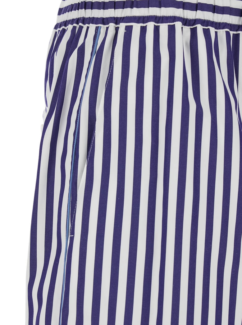 bermuda shorts blue cotton by Selfnex