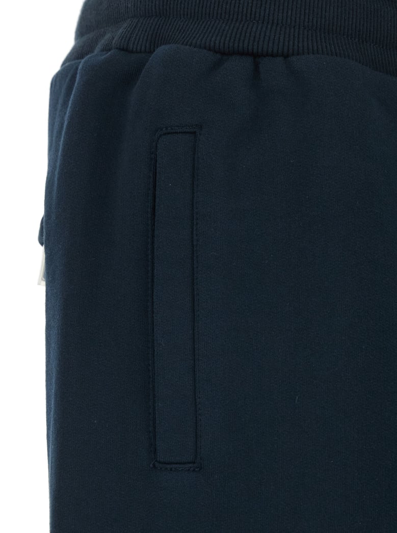 bermuda shorts blue elastic waist by Selfnex