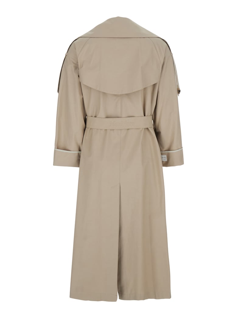 trench coat beige cotton blend by Selfnex