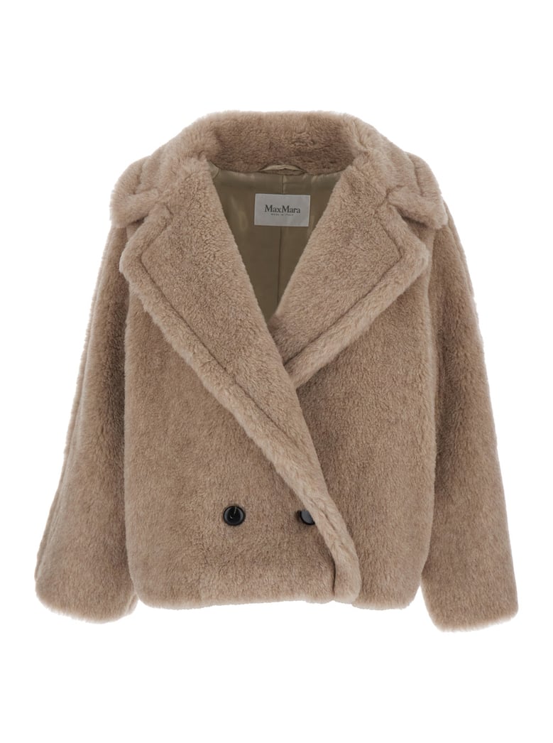 double-breasted jacket cambusa beige by Selfnex