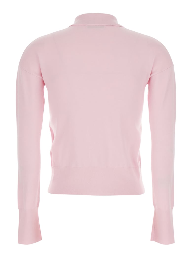 dress medeola pink wool-blend by Selfnex