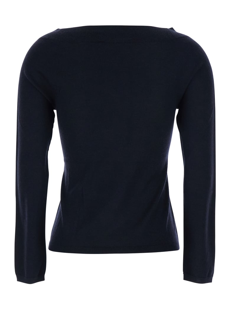 sweater faretra blue cashmere by Selfnex