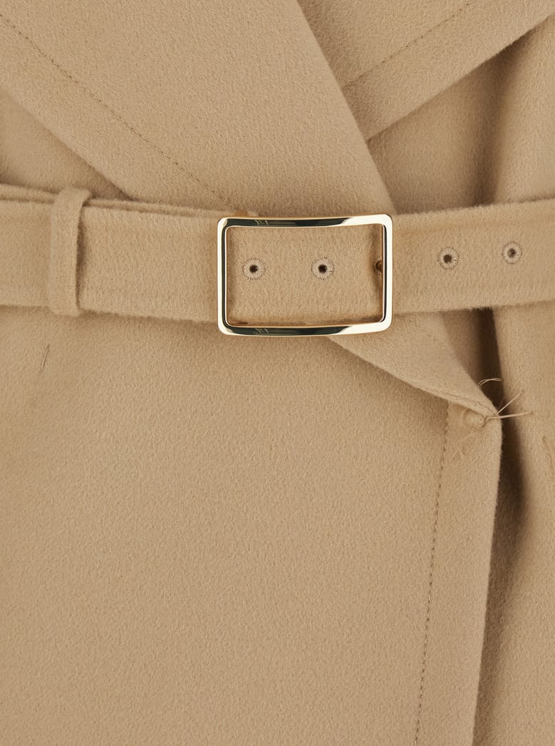 coat, beige virgin wool by Selfnex