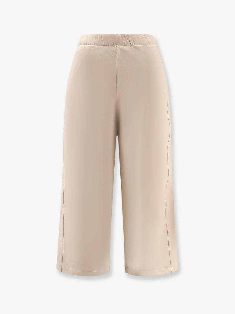 silk and cotton jogger trousers by Selfnex
