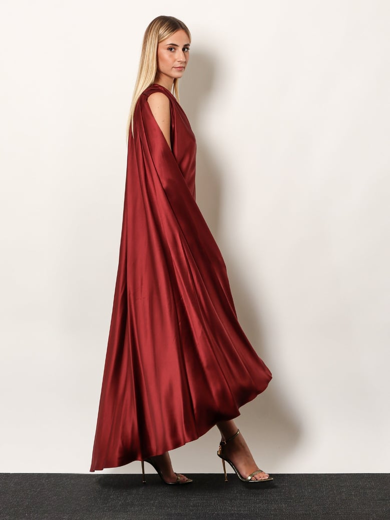 edolo silk dress by Selfnex