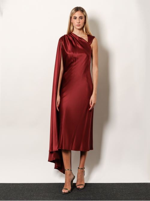 edolo silk dress by Selfnex