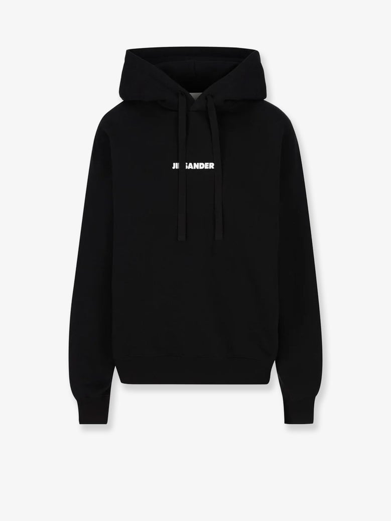 sweatshirt sustainable cotton black by Selfnex
