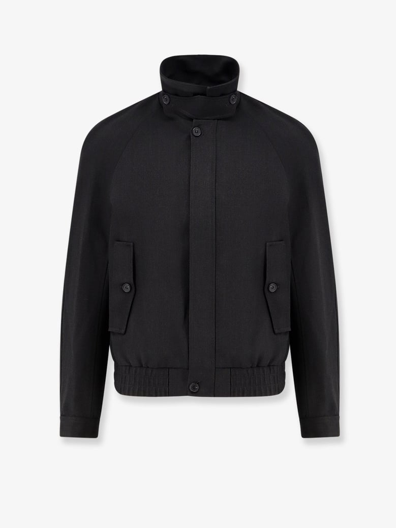 wool-blend zip jacket by Selfnex
