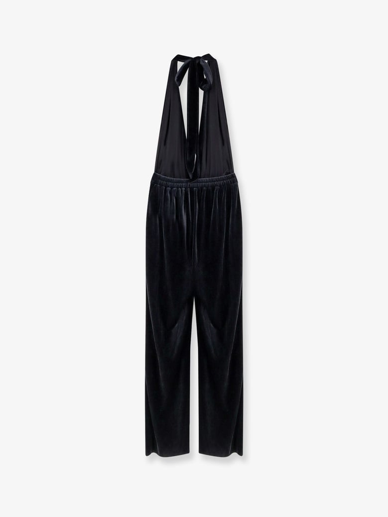 gily velvet jumpsuit by Selfnex