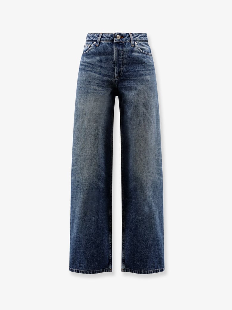 high waist blue jeans by Selfnex