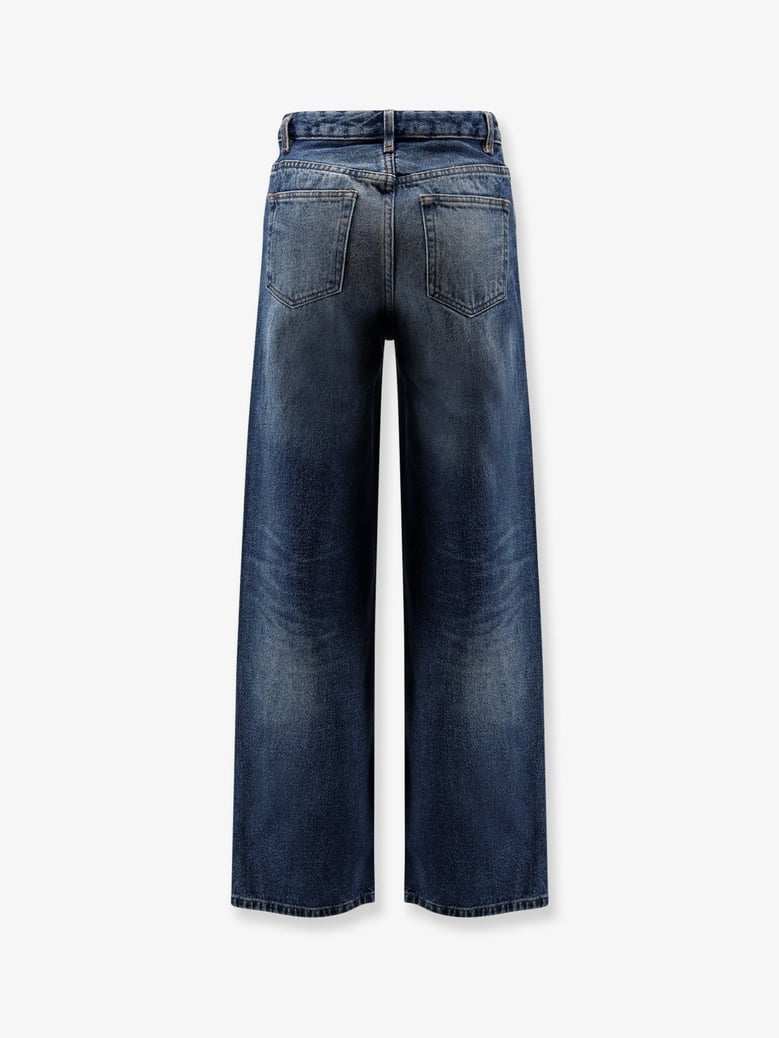 high waist blue jeans by Selfnex