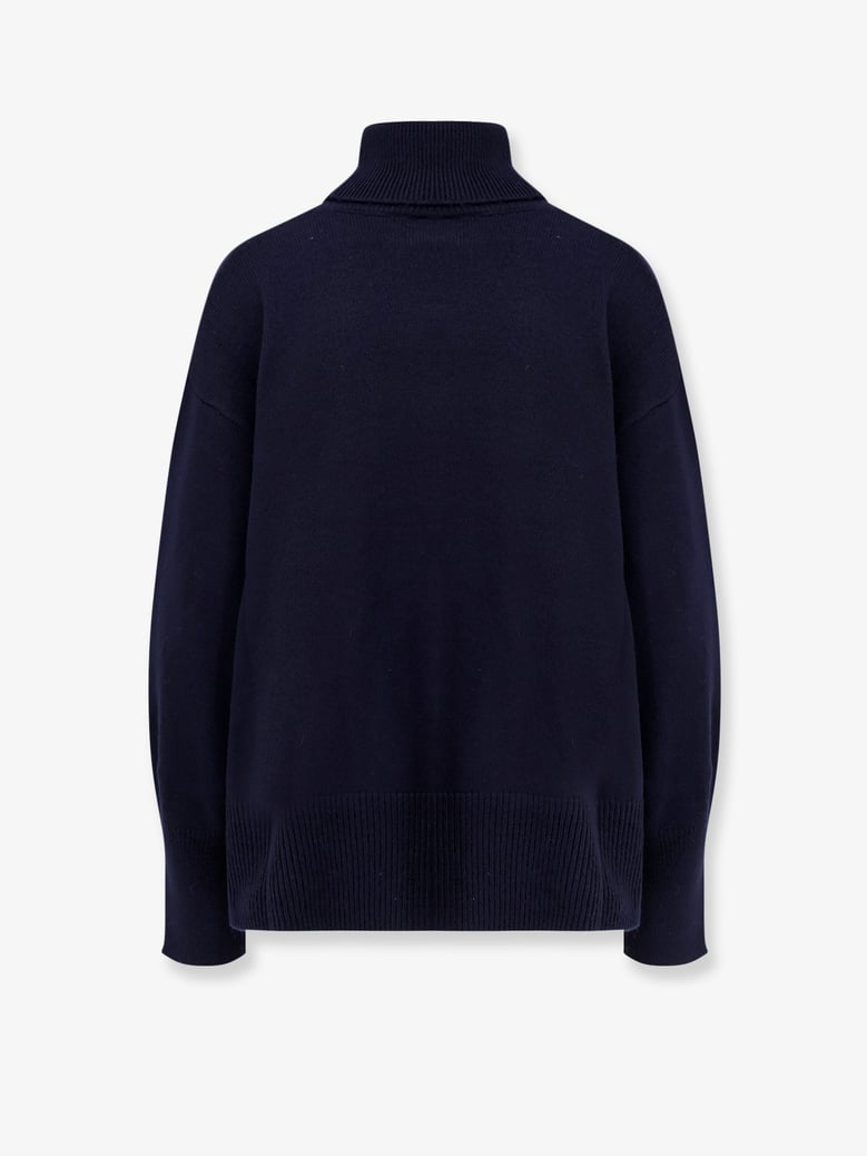 wool blend turtleneck sweater by Selfnex