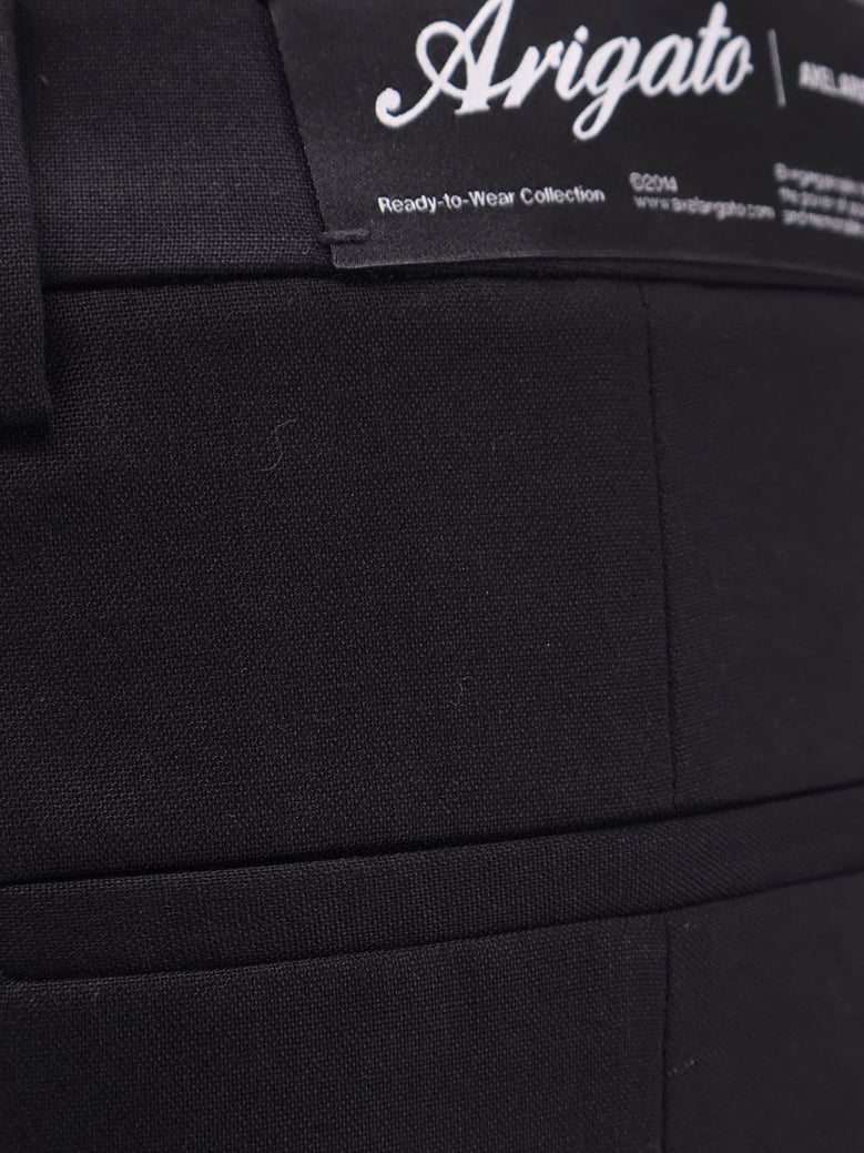 wool blend trousers by Selfnex