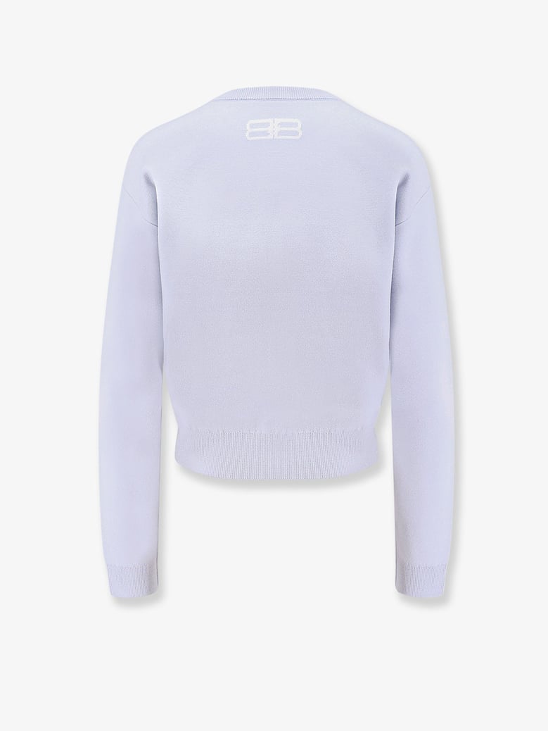 wool and cotton blend sweater by Selfnex