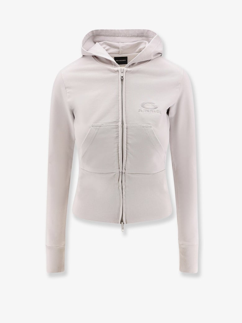 hooded cotton sweatshirt by Selfnex