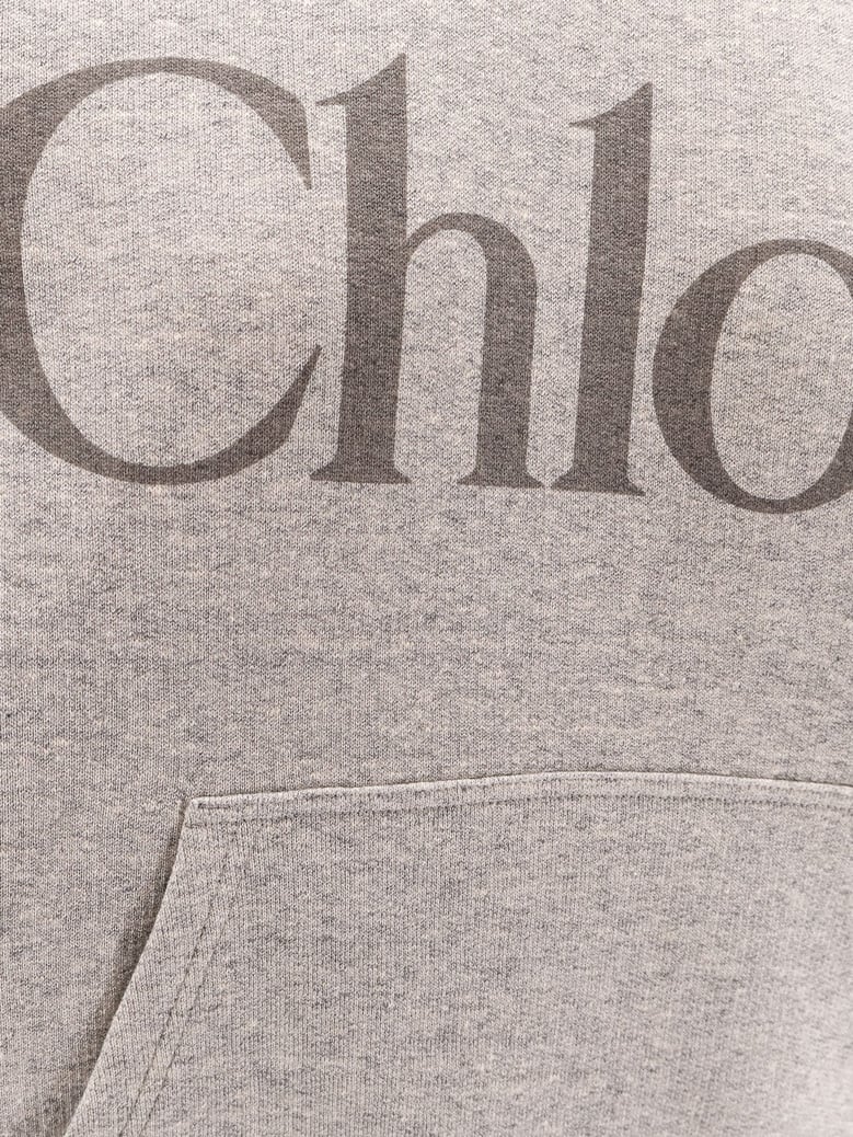 sweatshirt cotton-blend grey by Selfnex