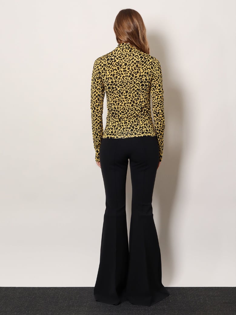 knitted second skin viscose top by Selfnex