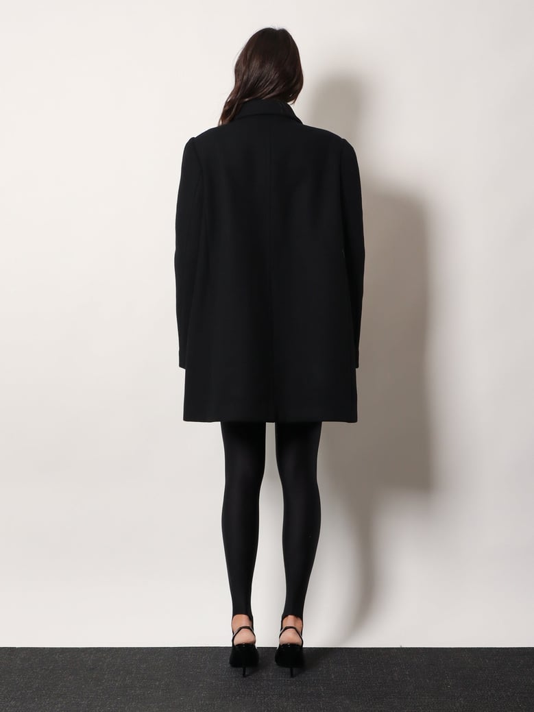rebela wool-blend coat by Selfnex