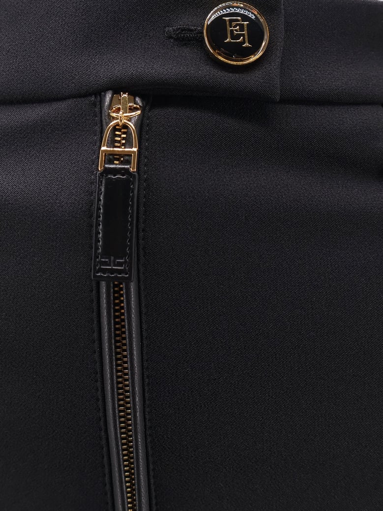 trousers high-waisted black by Selfnex