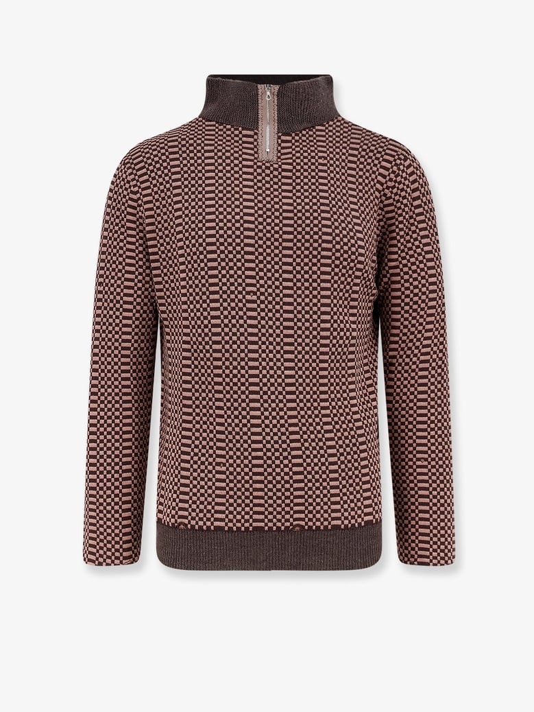 puke & cry polo sweater by Selfnex