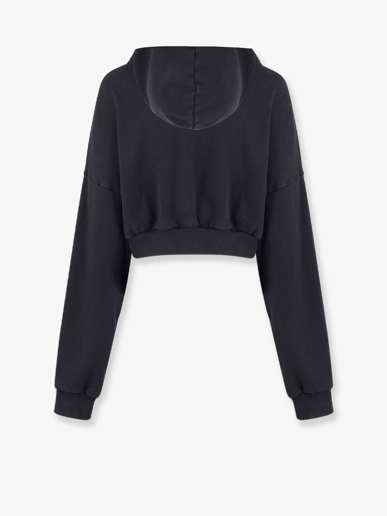 cropped cotton sweatshirt by Selfnex
