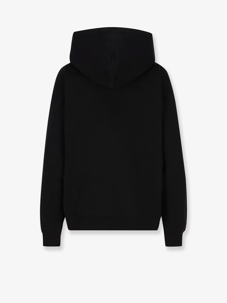 sweatshirt sustainable cotton black by Selfnex