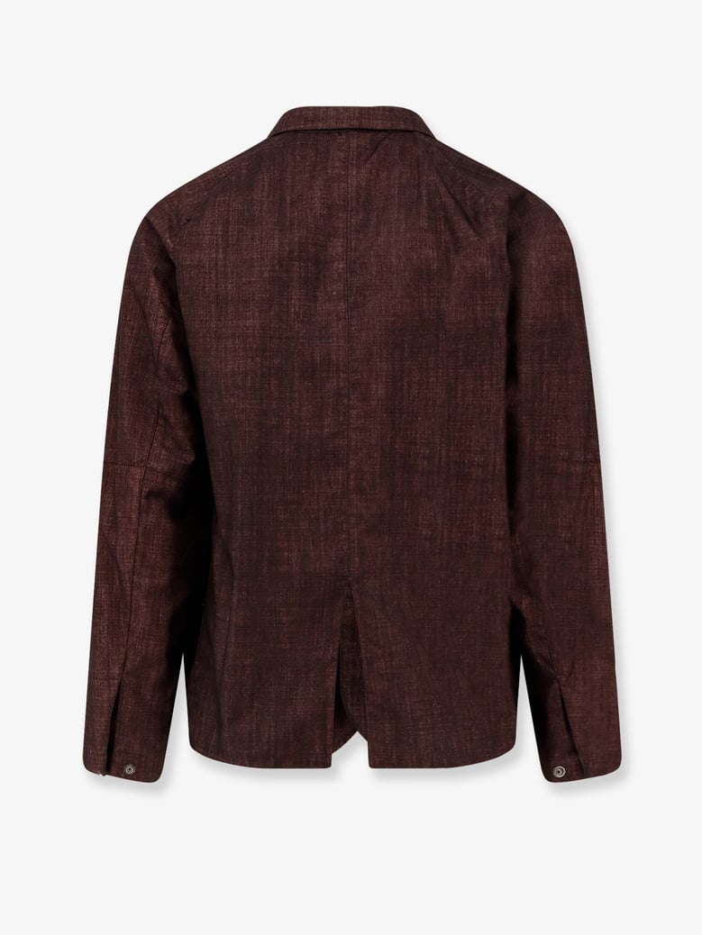 wool jacket purple by Selfnex