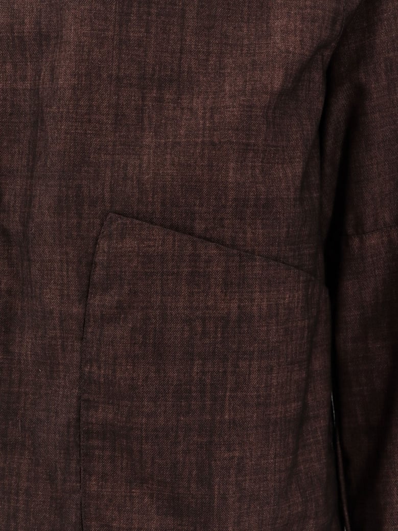 wool jacket purple by Selfnex