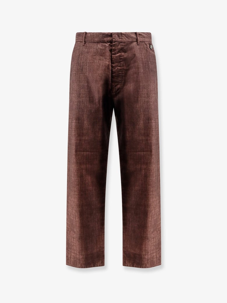 trousers gum wool brown by Selfnex