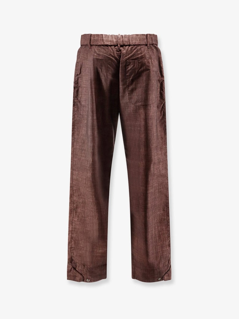 trousers gum wool brown by Selfnex