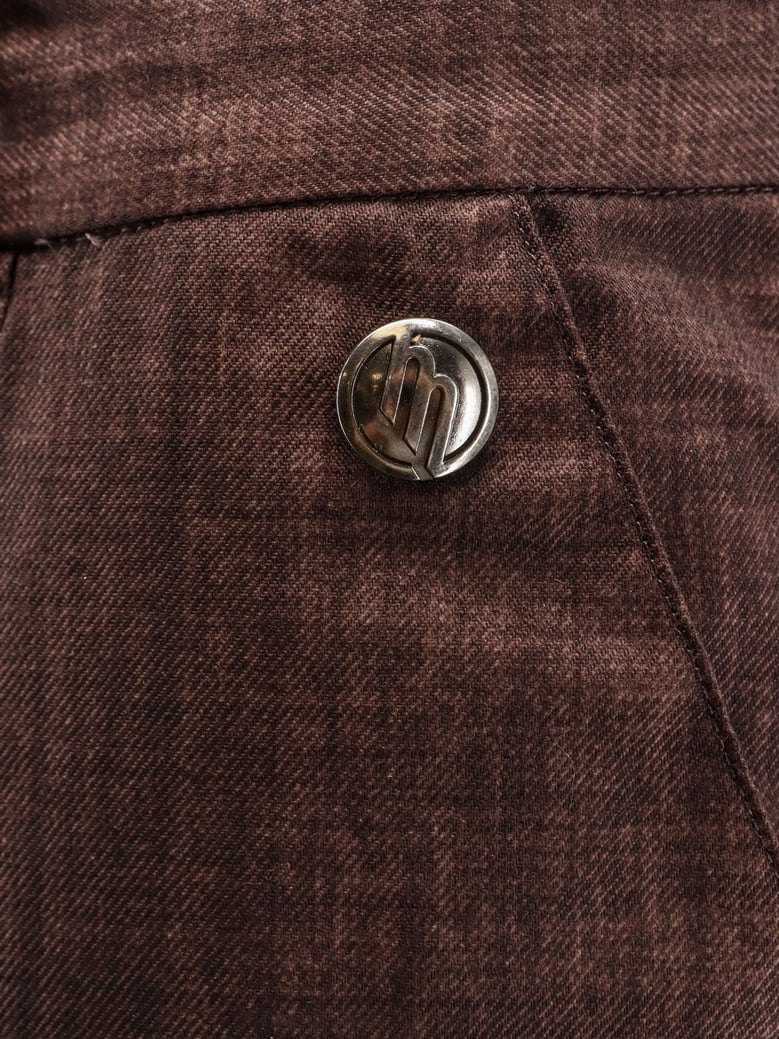 trousers gum wool brown by Selfnex