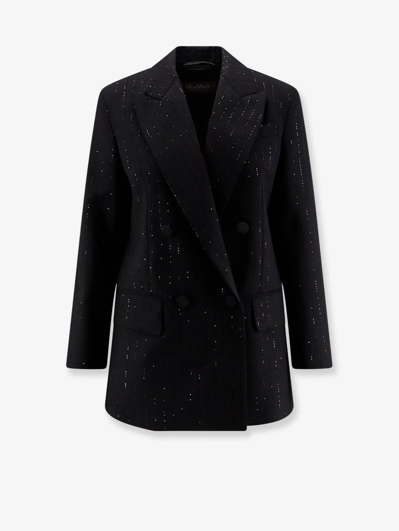 virgin wool blazer with sequins by Selfnex