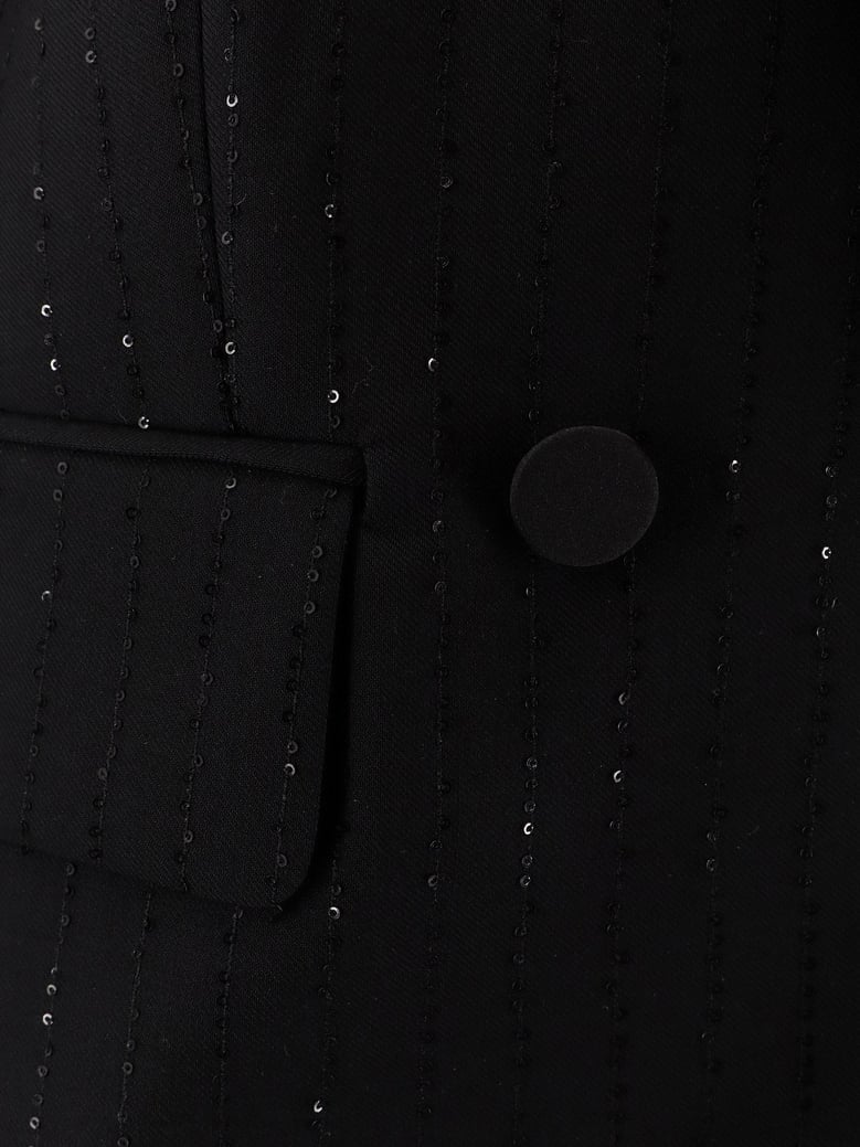 virgin wool blazer with sequins by Selfnex