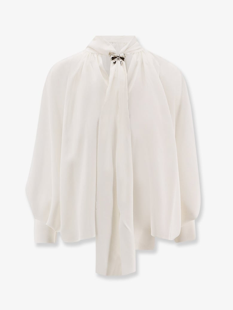 leonida silk shirt by Selfnex
