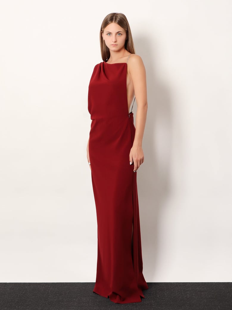 asymmetrical long dress by Selfnex