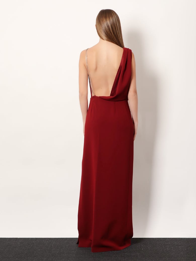 asymmetrical long dress by Selfnex