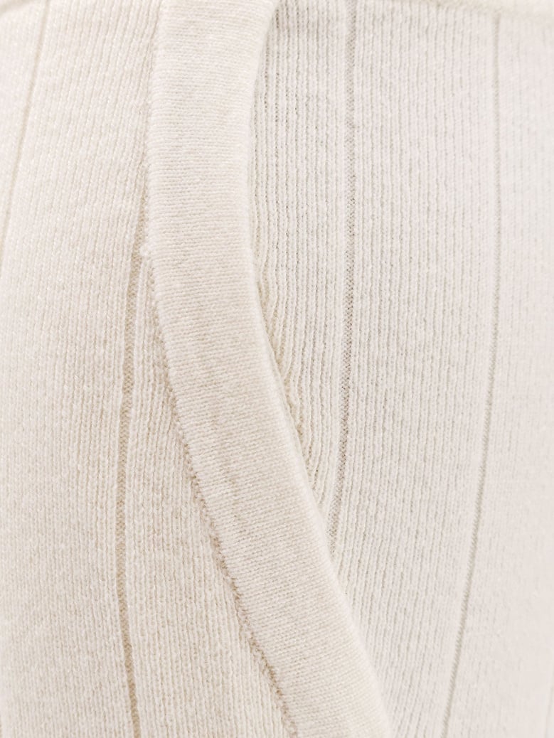 trousers jardin cashmere white by Selfnex