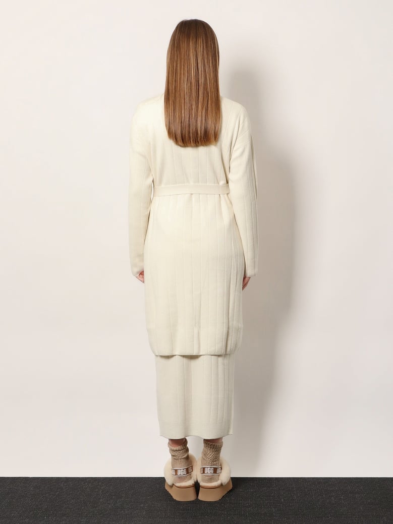 cashmere cardigan giusto white by Selfnex