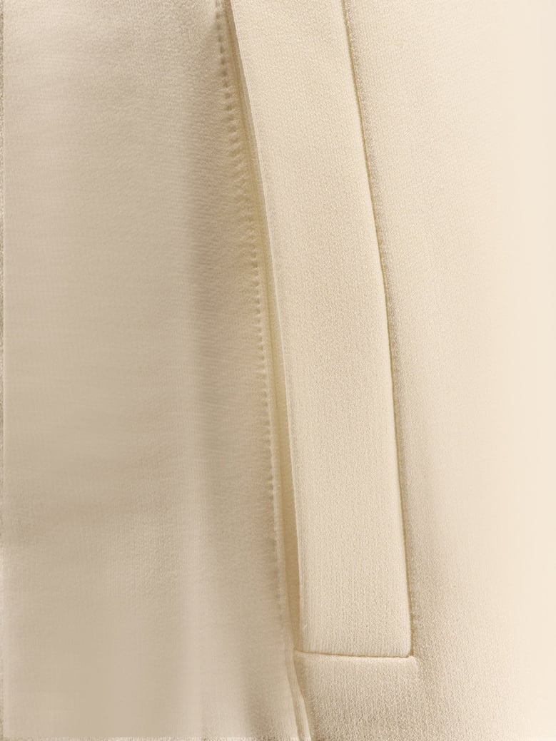 jogger trousers filovia silk-cotton white by Selfnex