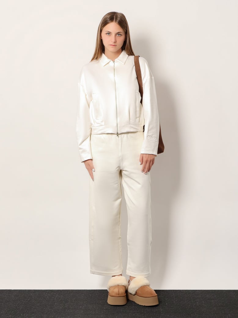 silk and cotton sweatshirt by Selfnex