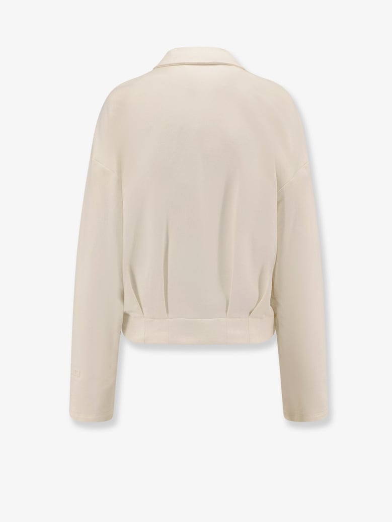 silk and cotton sweatshirt by Selfnex