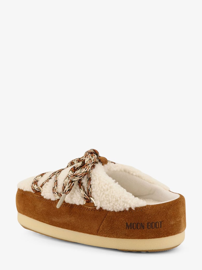 shearling and suede slip-on by Selfnex