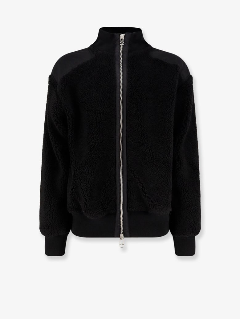 fleece synthetic fur bomber by Selfnex
