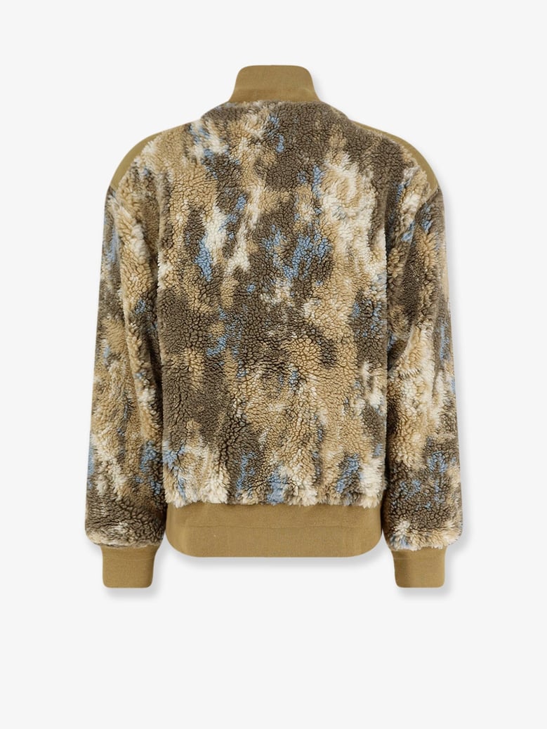 fleece synthetic fur bomber by Selfnex