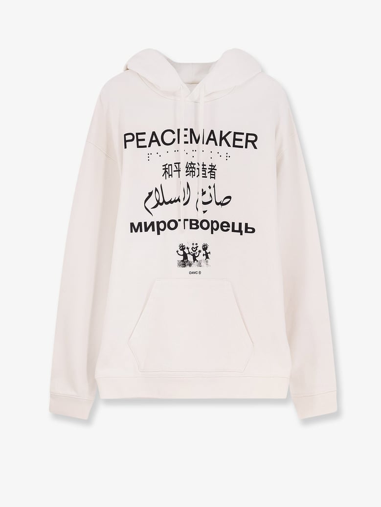 sweatshirt cotton white by Selfnex