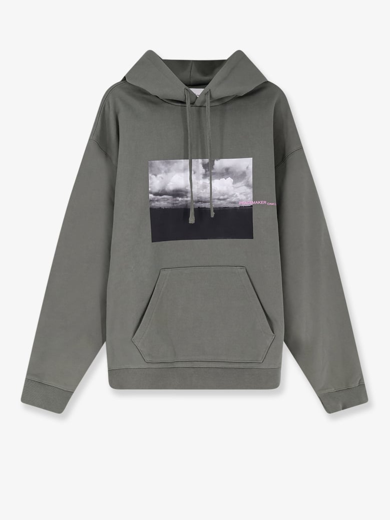 loose fit hoodie with star print by Selfnex